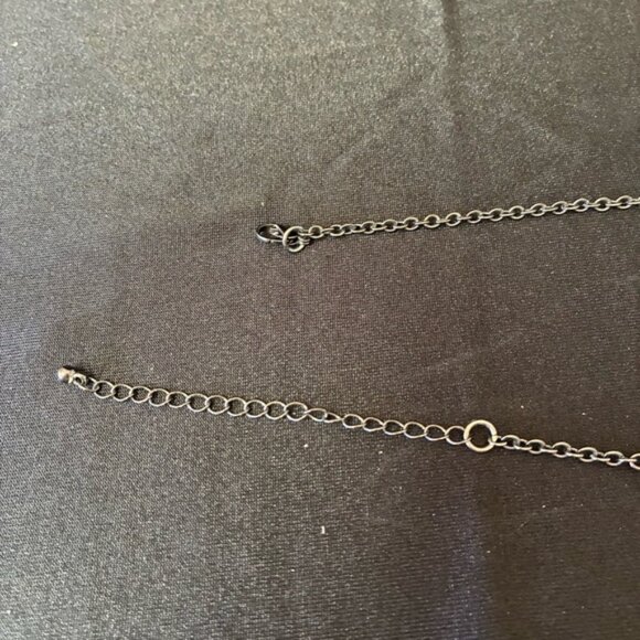 Purple Abalone Shell Necklace & Stretch Bracelet Set - Picture 7 of 10